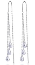 boucles d'oreilles branlantes