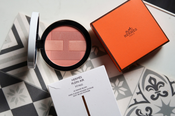 Le Grand Silky Blush H Trio, Édition limitée Rose Hâlé d’Hermès