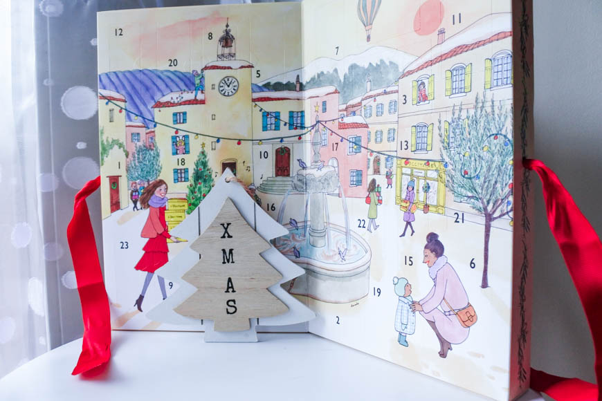 Noel avant l'heure avec le Calendrier de l'Avent l'Occitane