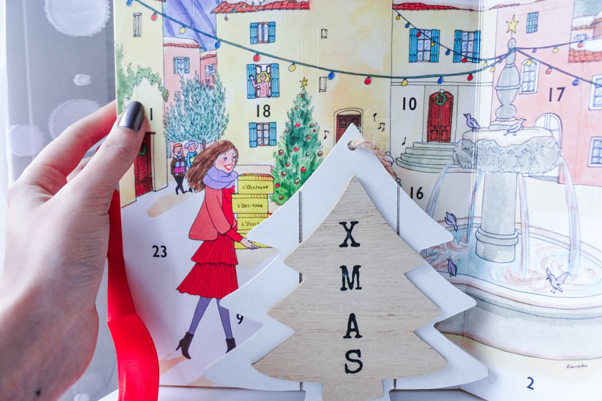 Noel avant l'heure avec le Calendrier de l'Avent l'Occitane
