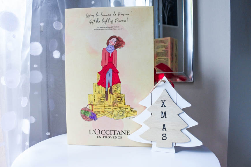 Noel avant l'heure avec le Calendrier de l'Avent l'Occitane