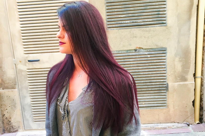 Mes cheveux après
