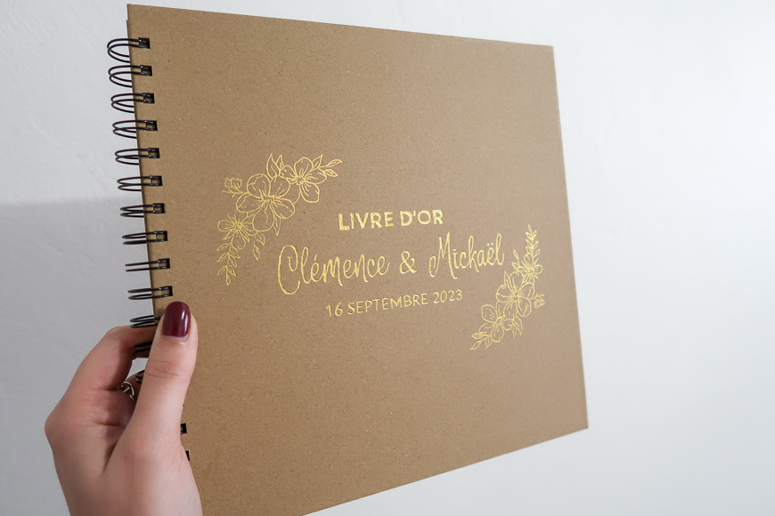 livre d'or mariage