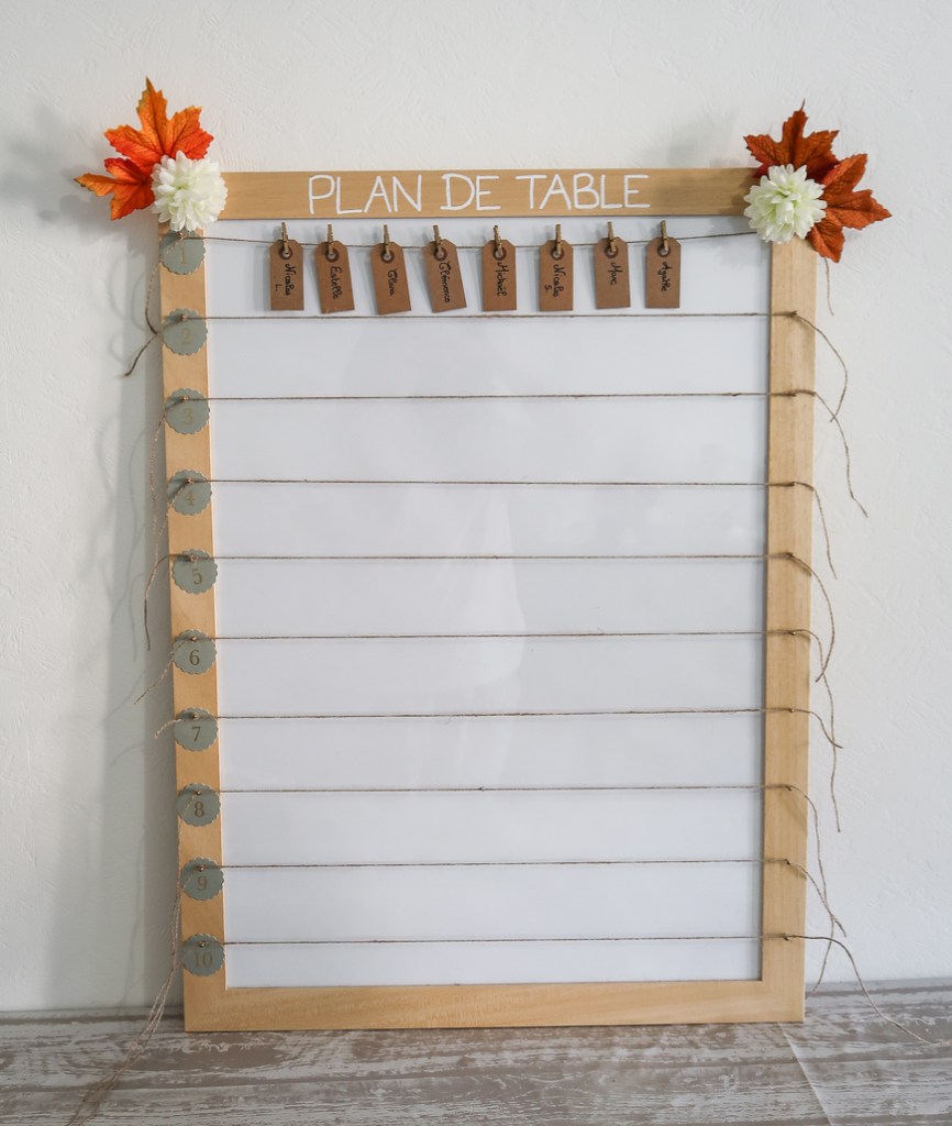 plan de table