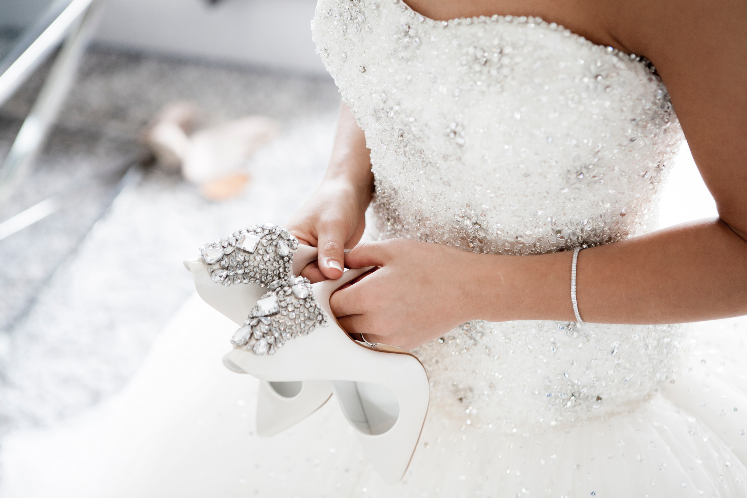 Essayages de robes de mariée