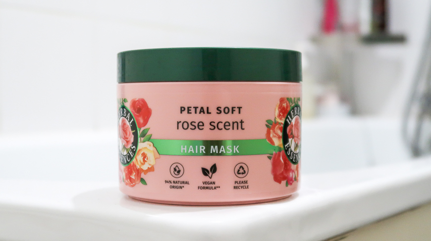 masque cheveux à la rose