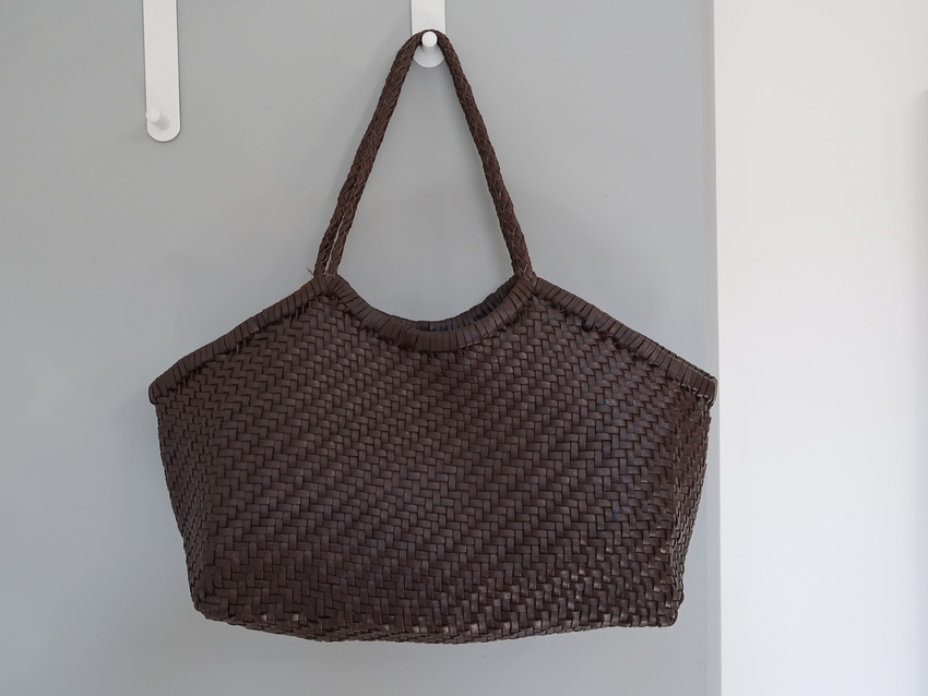sac cabas tressé