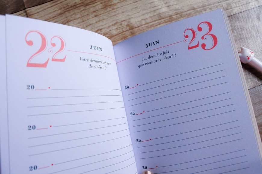 Le journal 5 ans de réflexions (Editions Marabout)