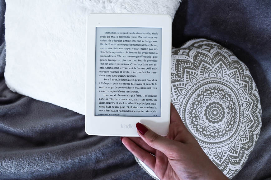 liseuse Kindle Paperwhite tendance clémence blog toulouse