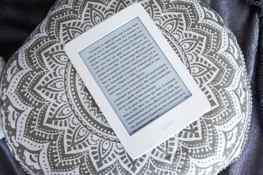 liseuse Kindle Paperwhite tendance clémence blog toulouse