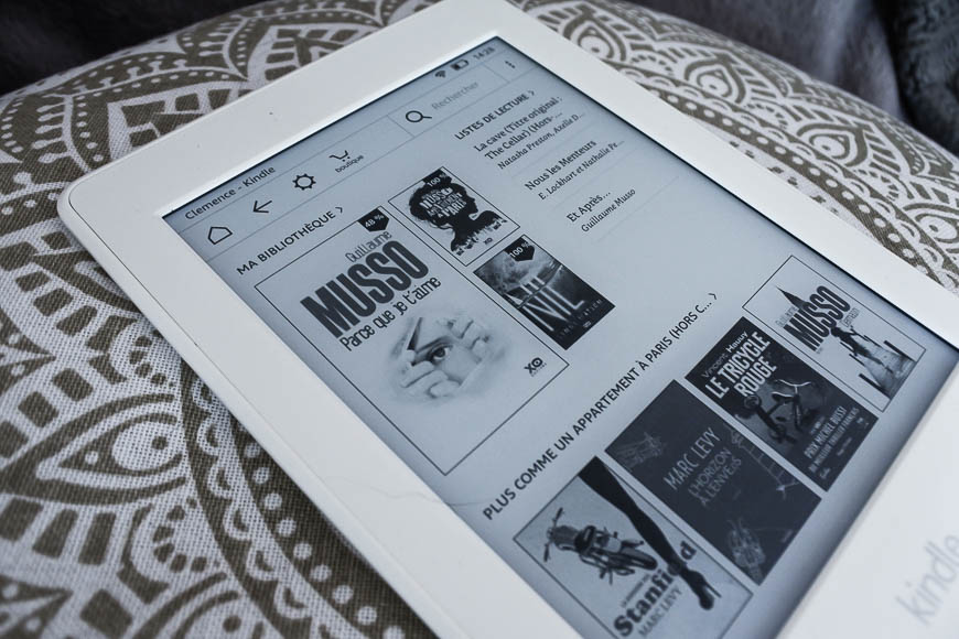 liseuse Kindle Paperwhite tendance clémence blog toulouse