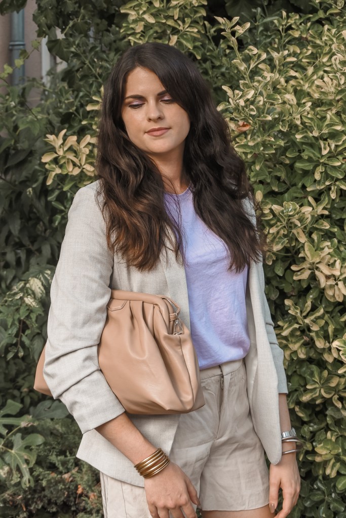 t-shirt lilas