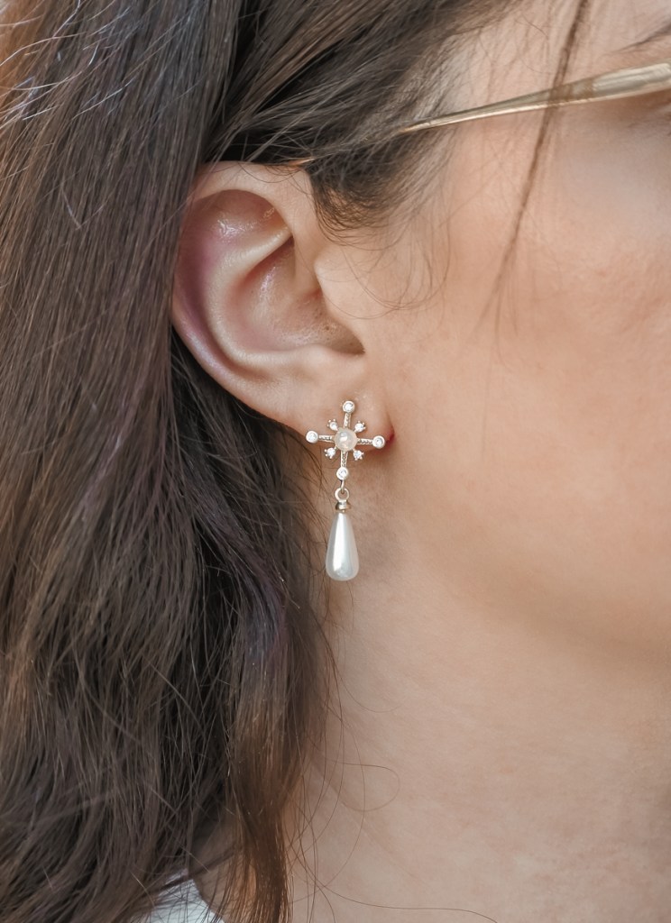 boucles oreilles nacre