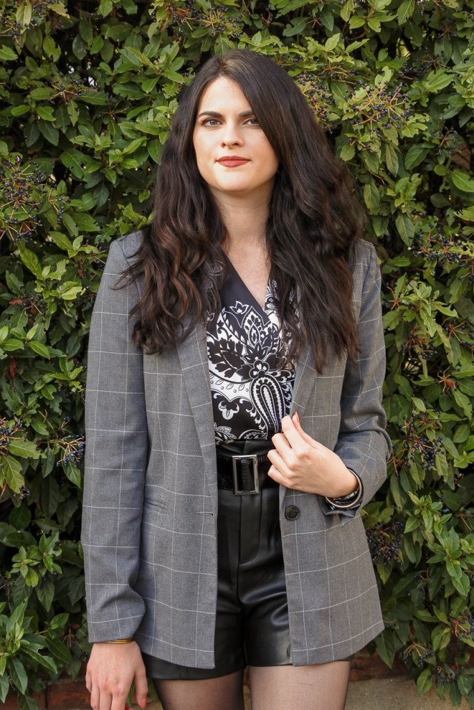 blazer gris