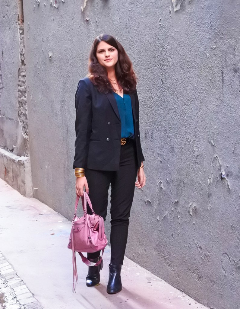 Mon look avec mon tailleur Sumissura