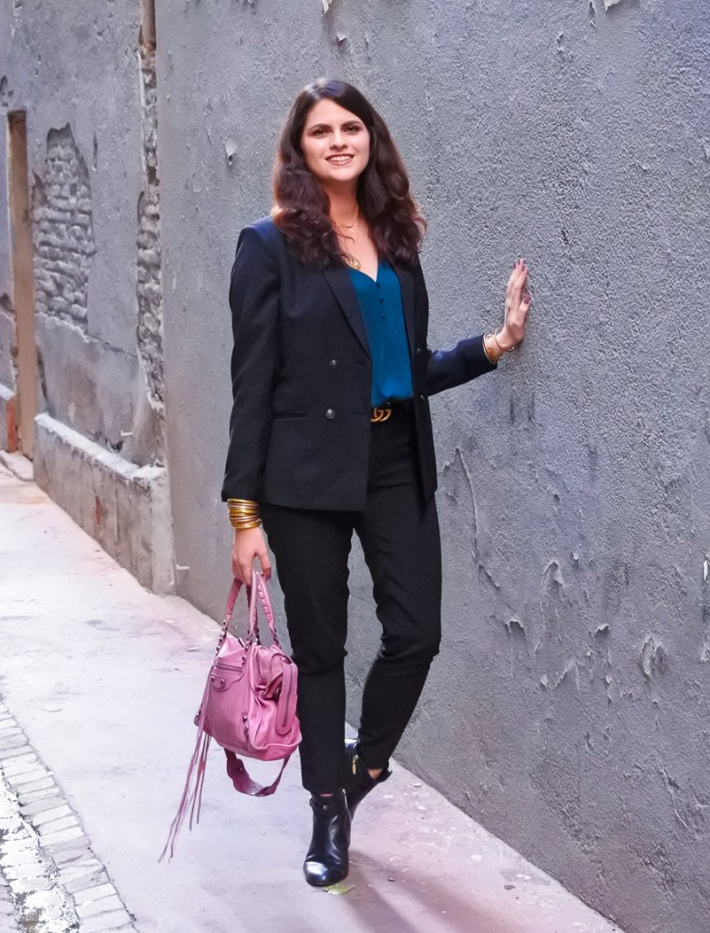 Mon look avec mon tailleur Sumissura