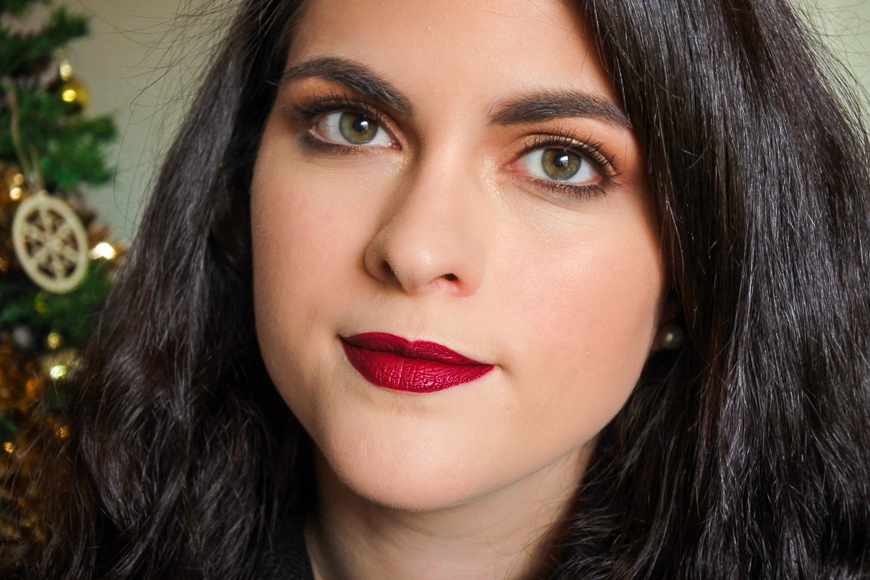 maquillage doré noel
