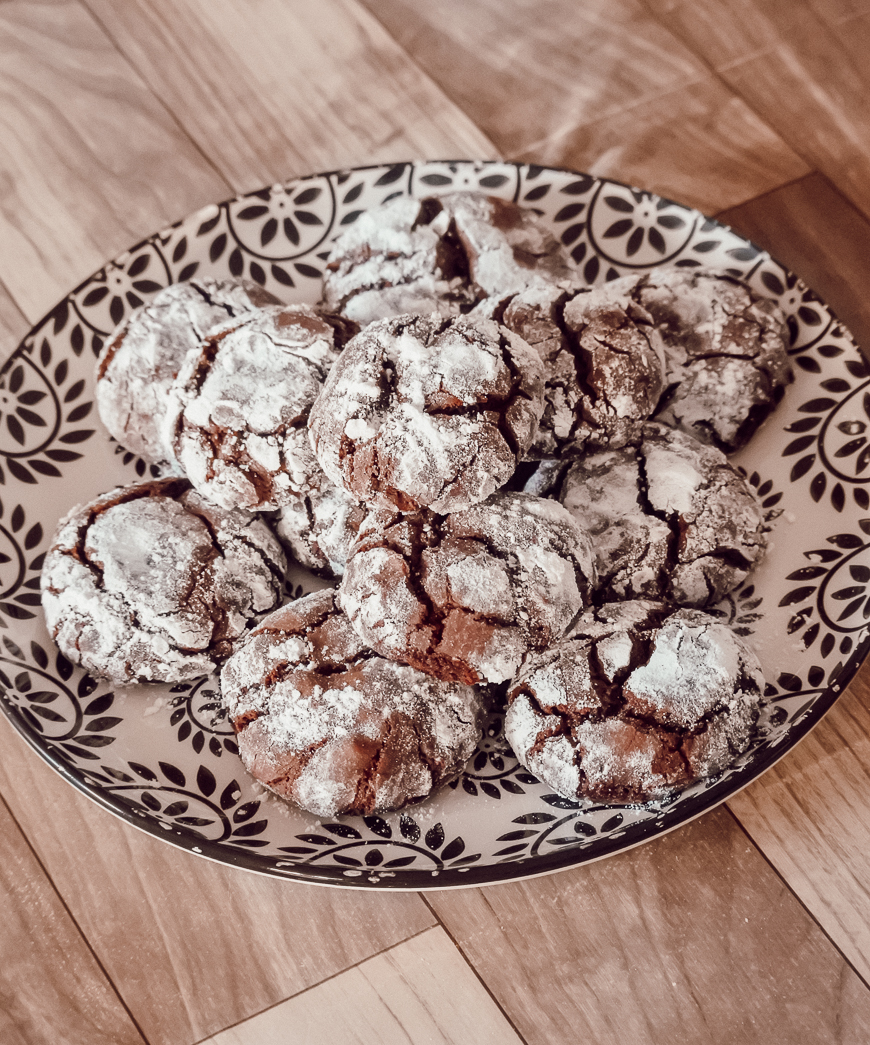 Recette • Crinkles au chocolat