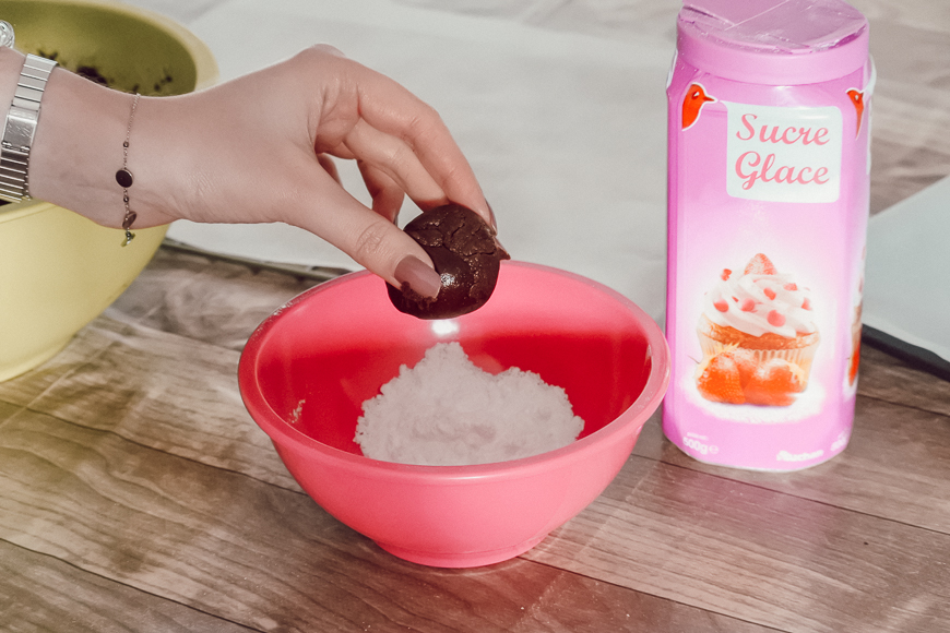 Recette • Crinkles au chocolat