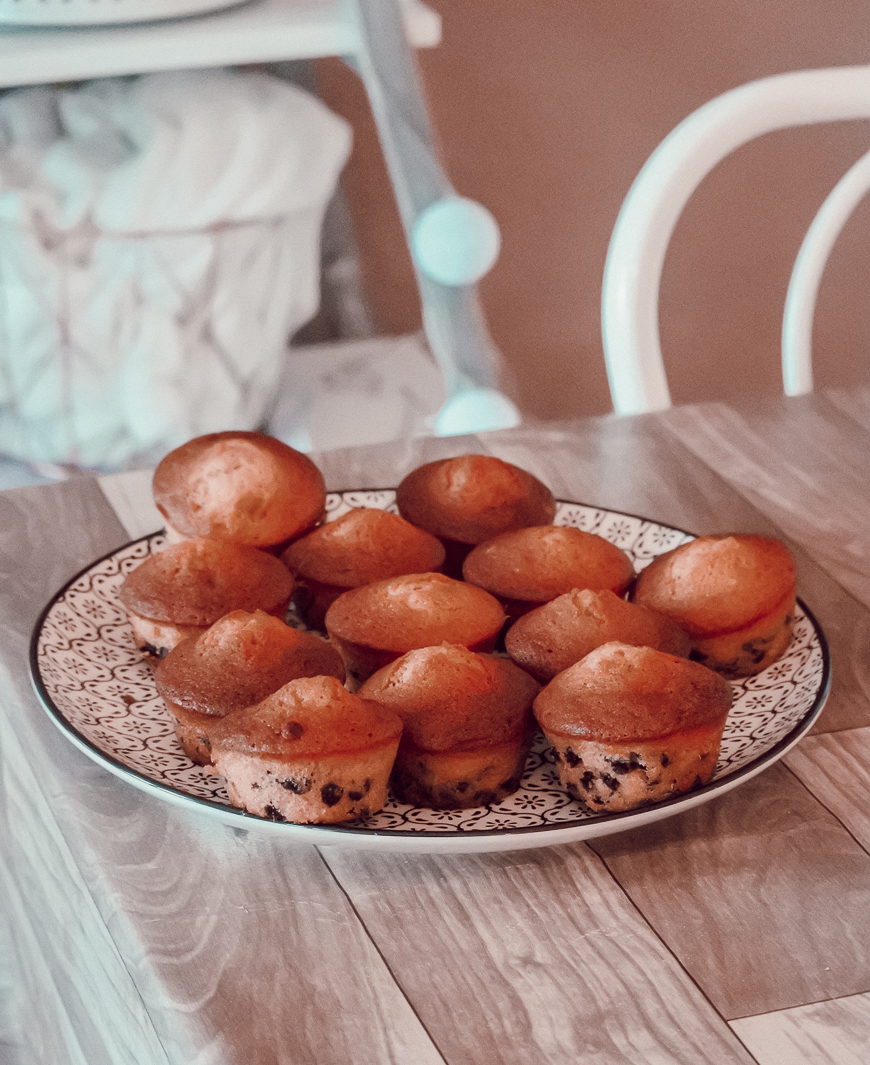 Recette • Cupcakes vanille et pépites de chocolat
