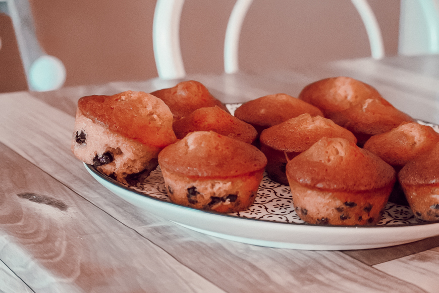 Recette • Cupcakes vanille et pépites de chocolat