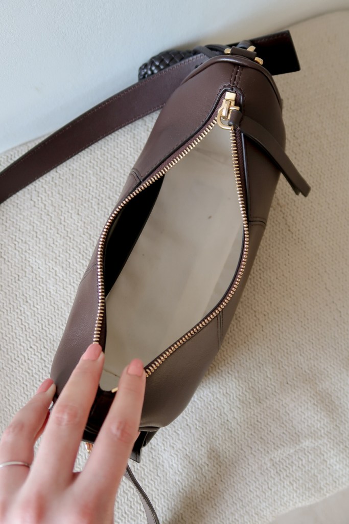 sac en cuir marron