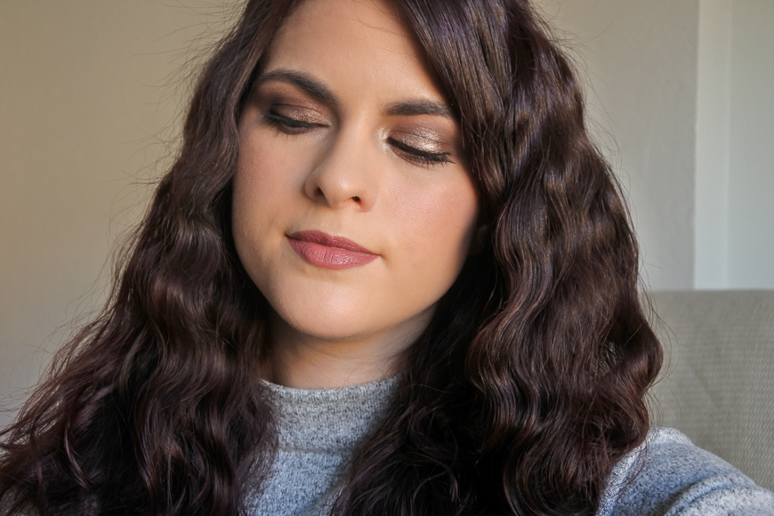 Tutoriel maquillage taupe métallique