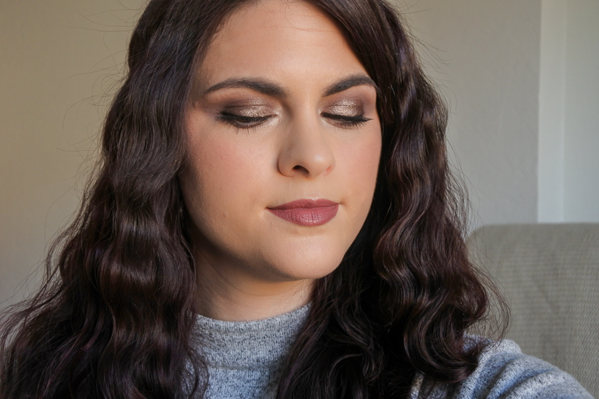 Tutoriel maquillage taupe métallique