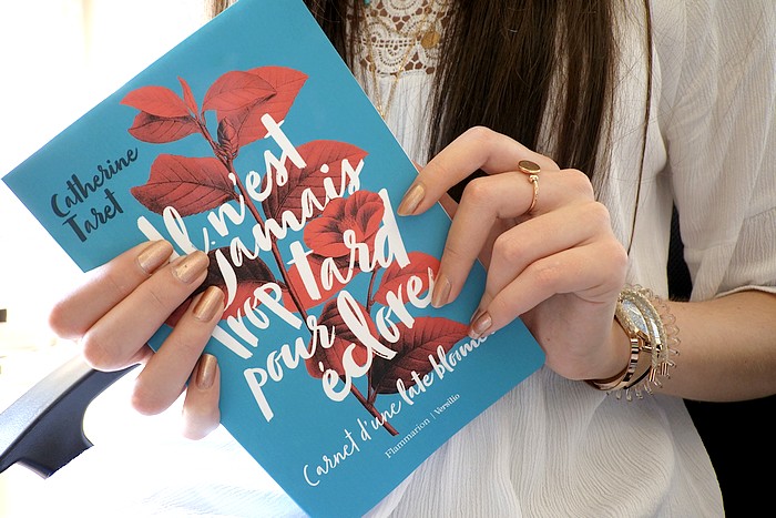livre lecture carnet d'une late bloomer tendance clémence blog