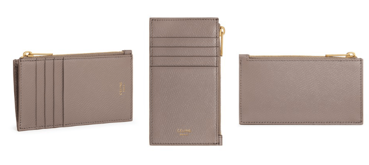 portefeuille celine cuir