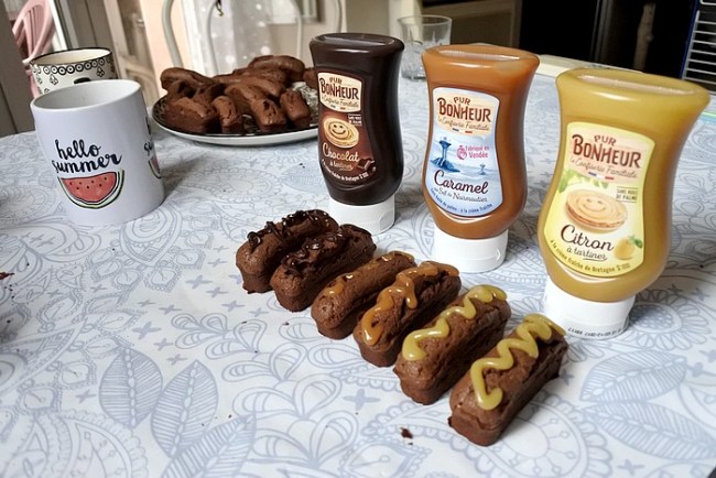 recette mini cake chocolat nappage