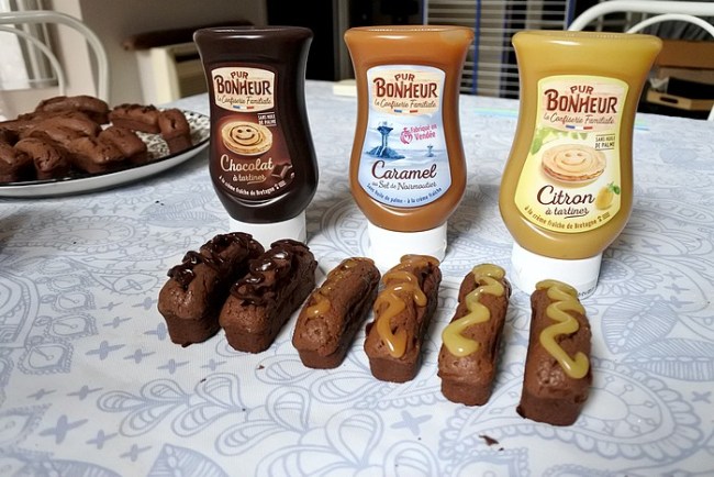 recette mini cake chocolat nappage